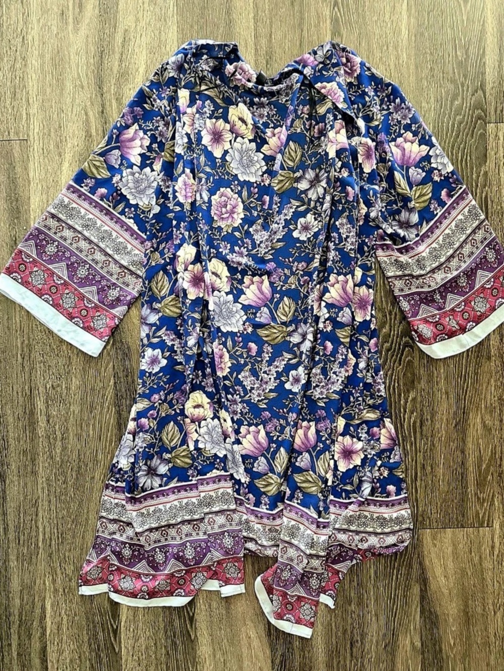 Floral kimono